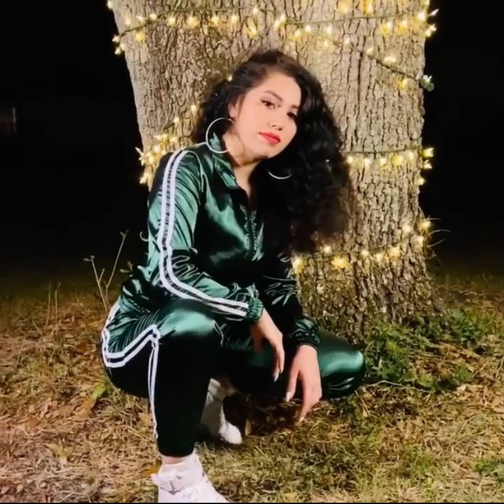 Green tracksuit